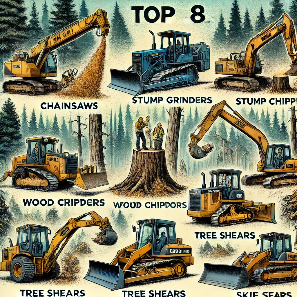 The Top 8 Tools Used in Commercial Tree Clearing in San Jose